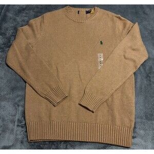 Small Cotton Crewneck Sweater Polo Ralph Lauren NWOT
